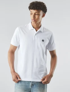 Pretty Green Jerry Jersey Polo White Online