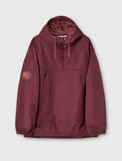Pretty Green Lewis Overhead Jacket Burgundy Best