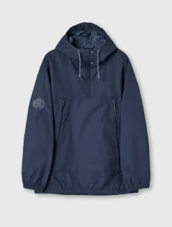 Pretty Green Lewis Overhead Jacket Navy Clearance