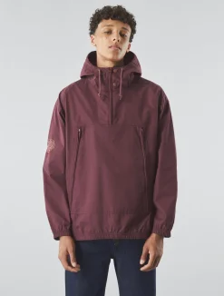 Pretty Green Lewis Overhead Jacket Burgundy Best