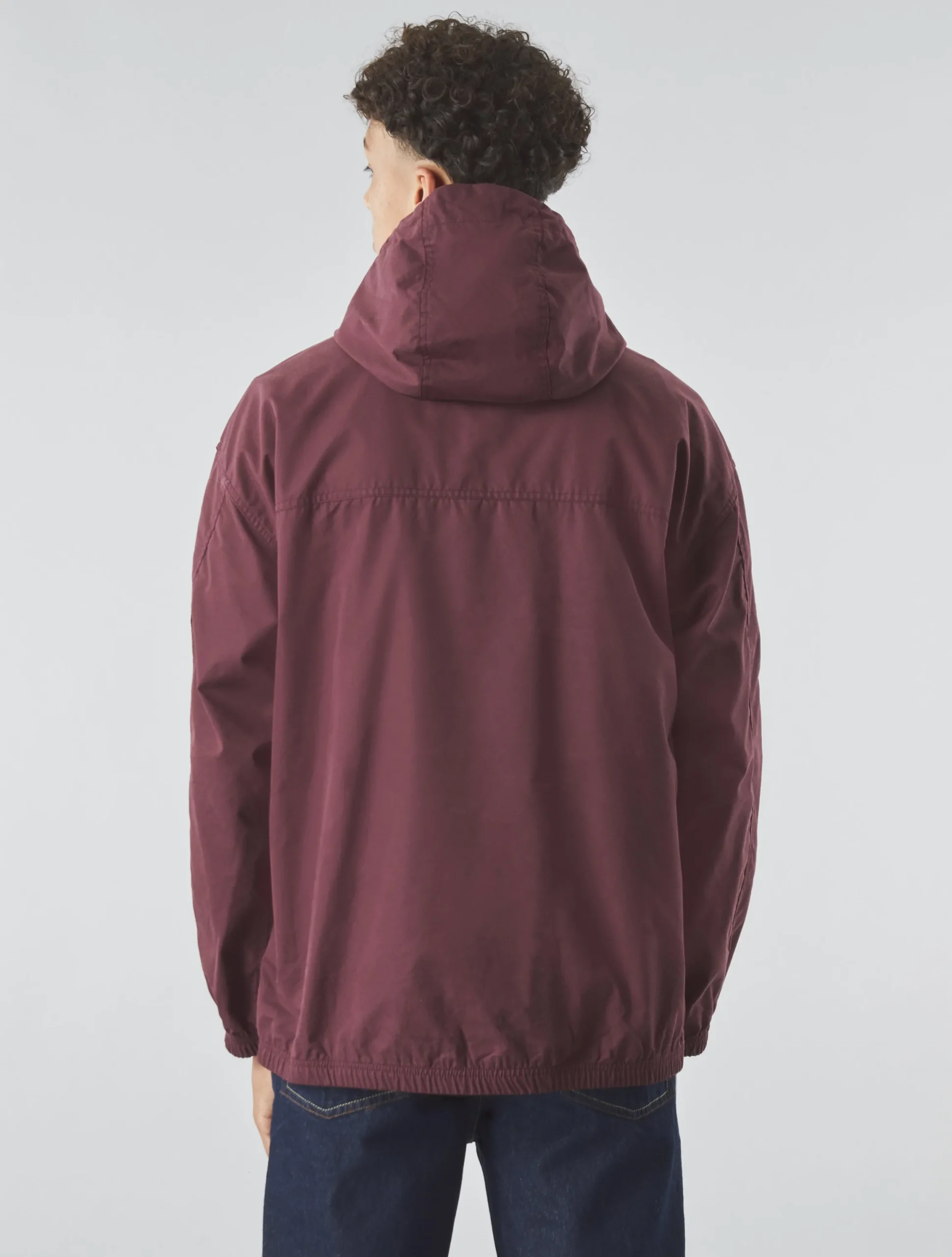 Pretty Green Lewis Overhead Jacket Burgundy Best