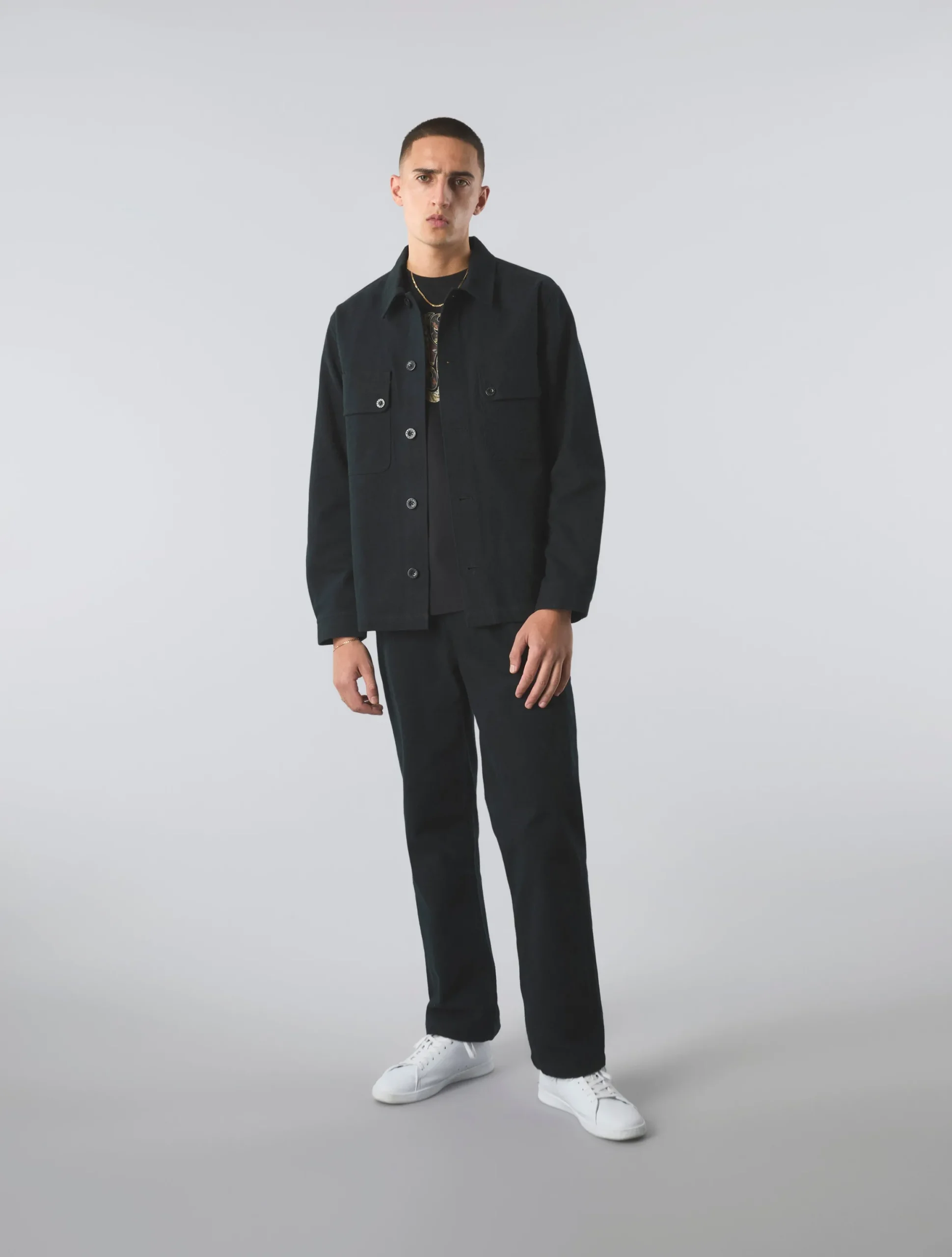 Pretty Green Libertine Trousers Black Cheap