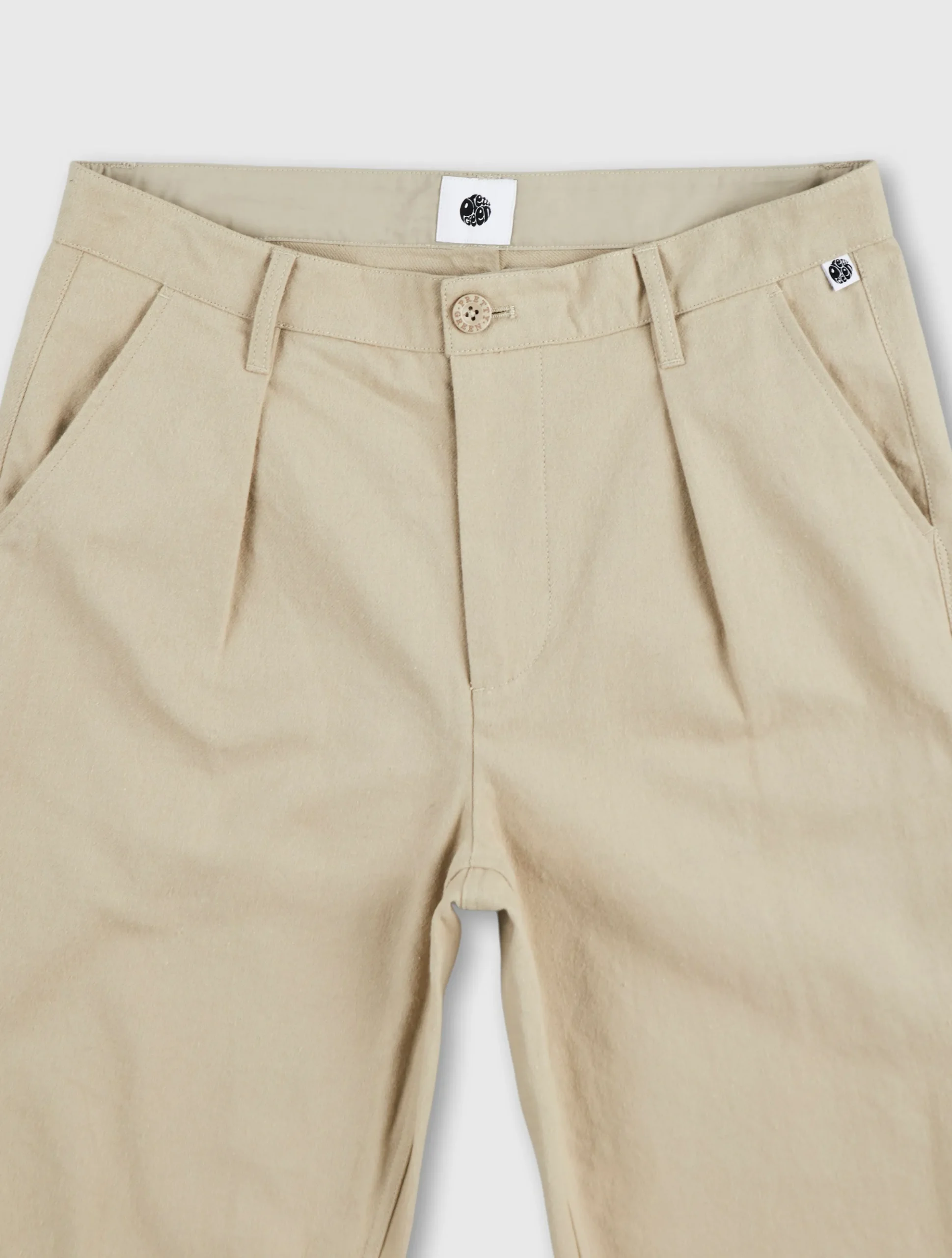 Pretty Green Libertine Trousers Stone Best Sale