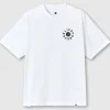 Pretty Green Live Forever Text Logo T-Shirt White Sale