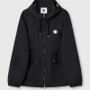 Pretty Green Live Forever Zip Up Jacket Black Outlet