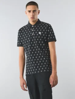 Pretty Green Maddox Paisley Motif Polo Outlet