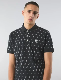Pretty Green Maddox Paisley Motif Polo Outlet