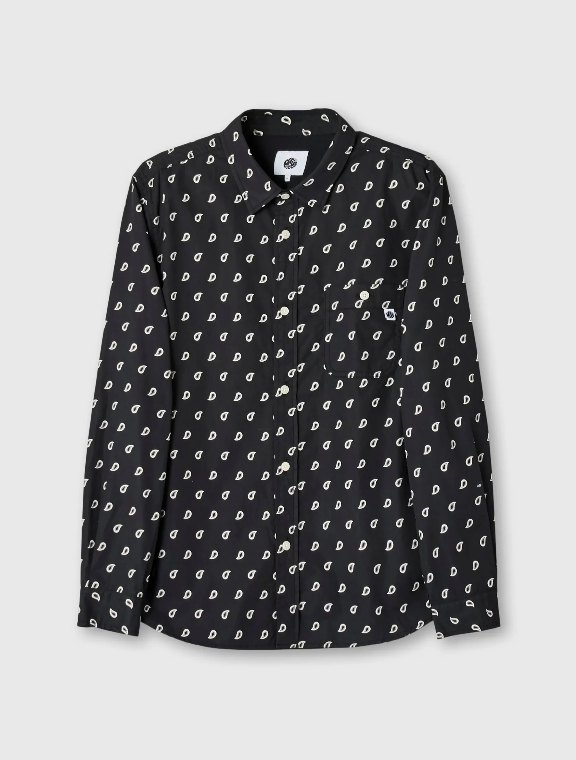 Pretty Green Maddox Paisley Motif Shirt Flash Sale