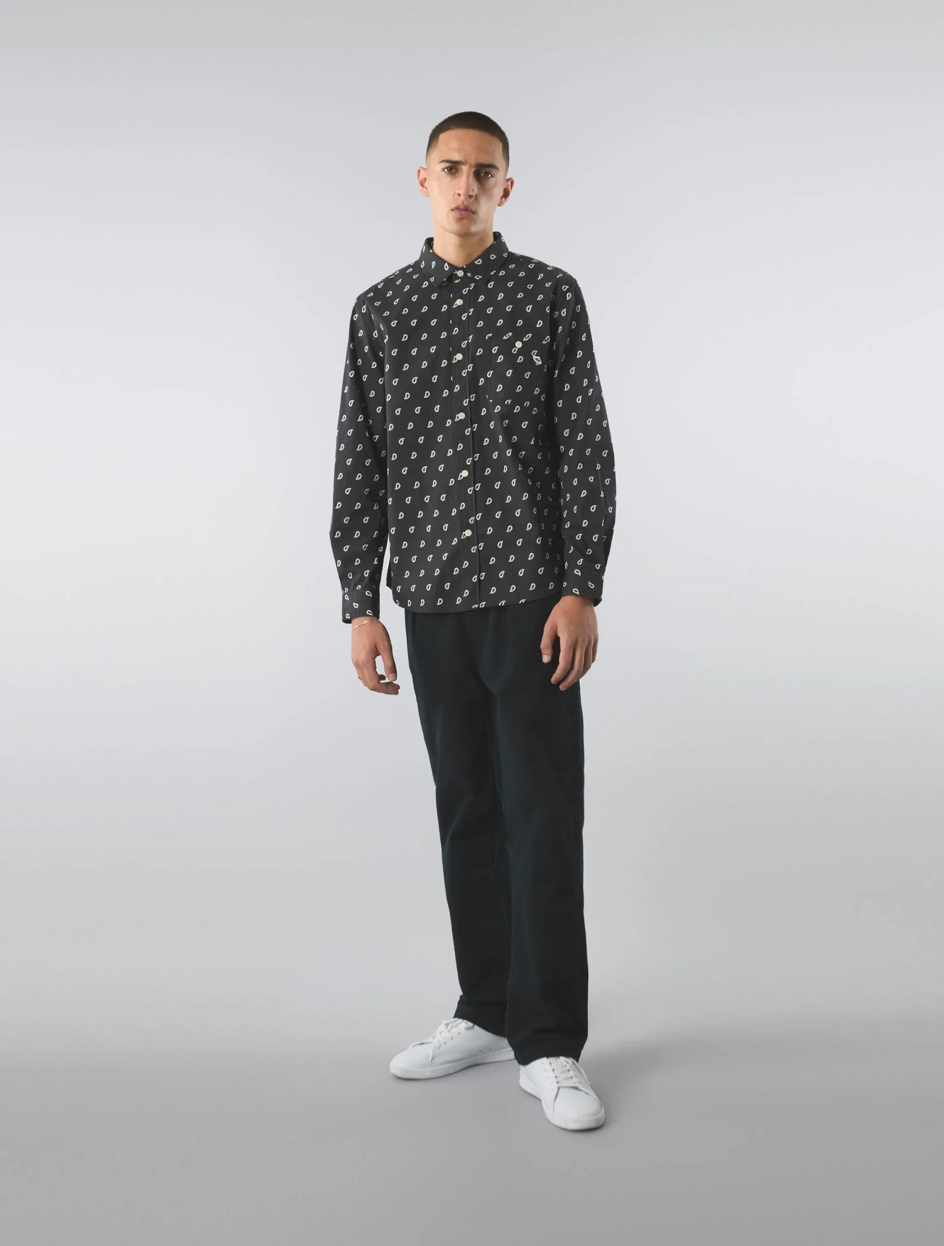 Pretty Green Maddox Paisley Motif Shirt Flash Sale