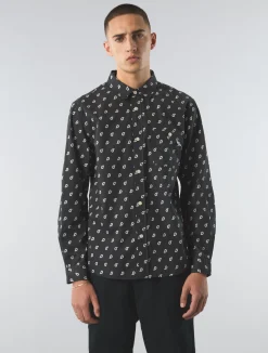 Pretty Green Maddox Paisley Motif Shirt Flash Sale