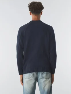 Pretty Green Mason Crew Knit Navy Best