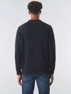 Pretty Green Mason Crew Knit Black Clearance
