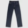 Pretty Green Mens Burnage Fit Jeans RinseWash Cheap
