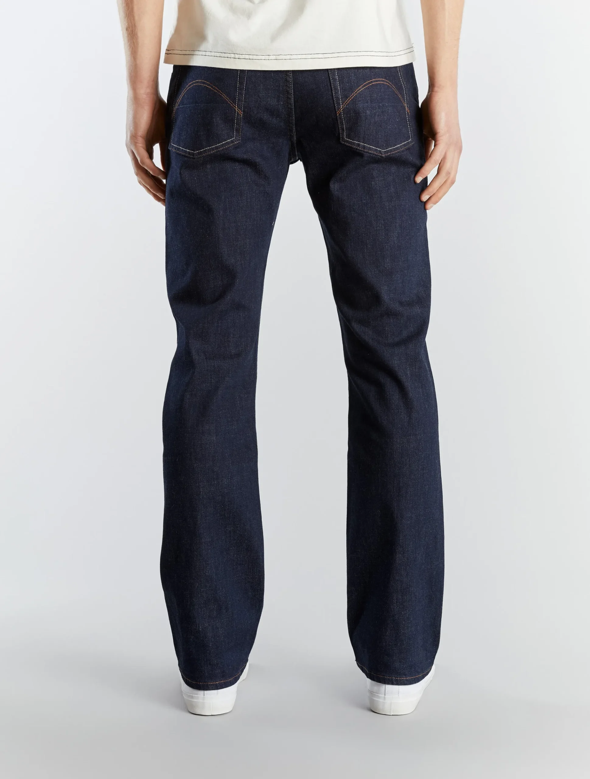 Pretty Green Mens Burnage Fit Jeans RinseWash Cheap