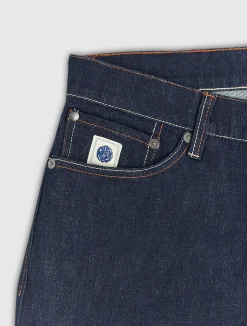 Pretty Green Mens Burnage Fit Jeans RinseWash Cheap