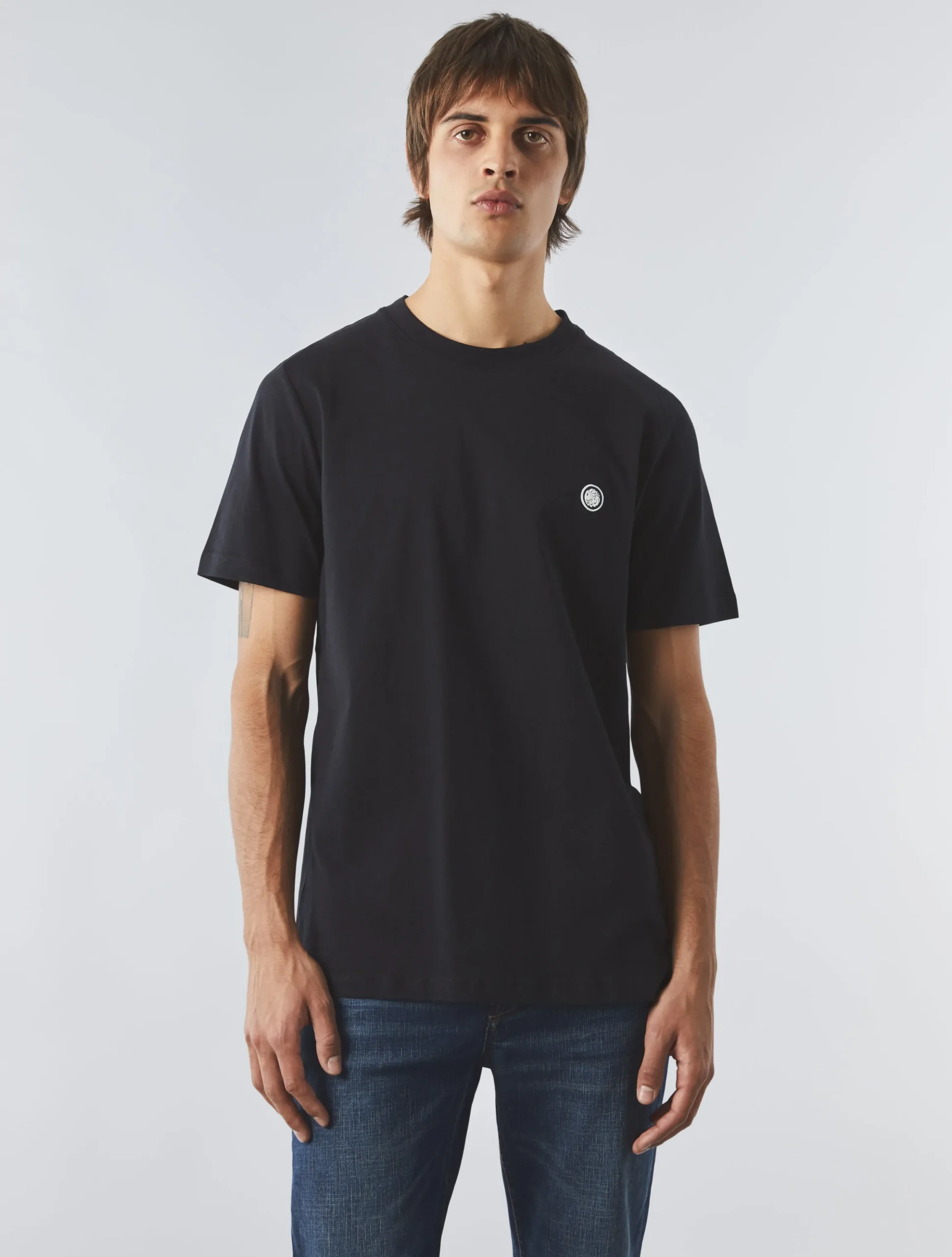 Pretty Green Mitchell T-Shirt Black Shop