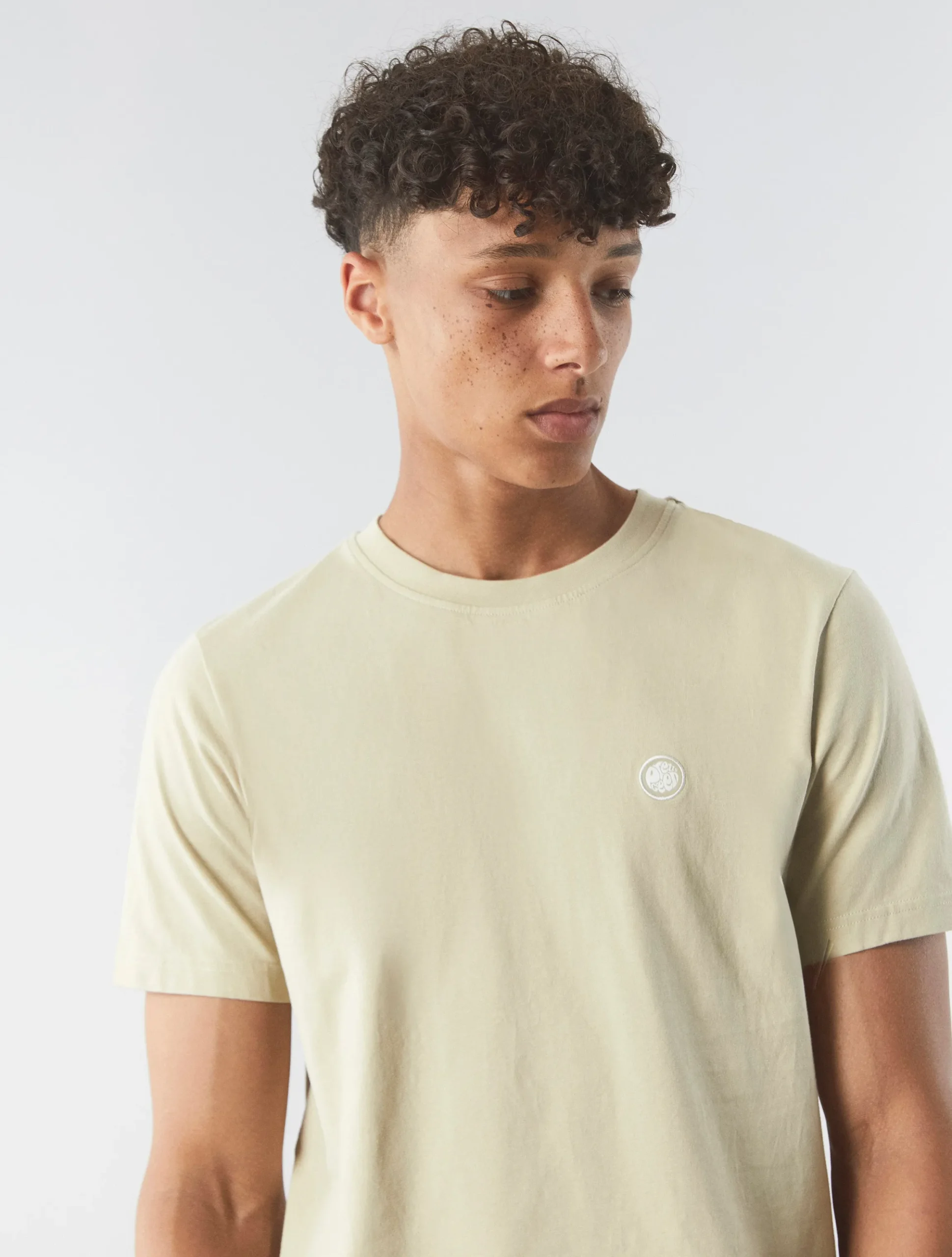 Pretty Green Mitchell T-shirt Taupe Fashion