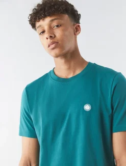 Pretty Green Mitchell T-Shirt Teal New