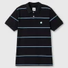 Pretty Green Mountfield Stripe Polo Black Online