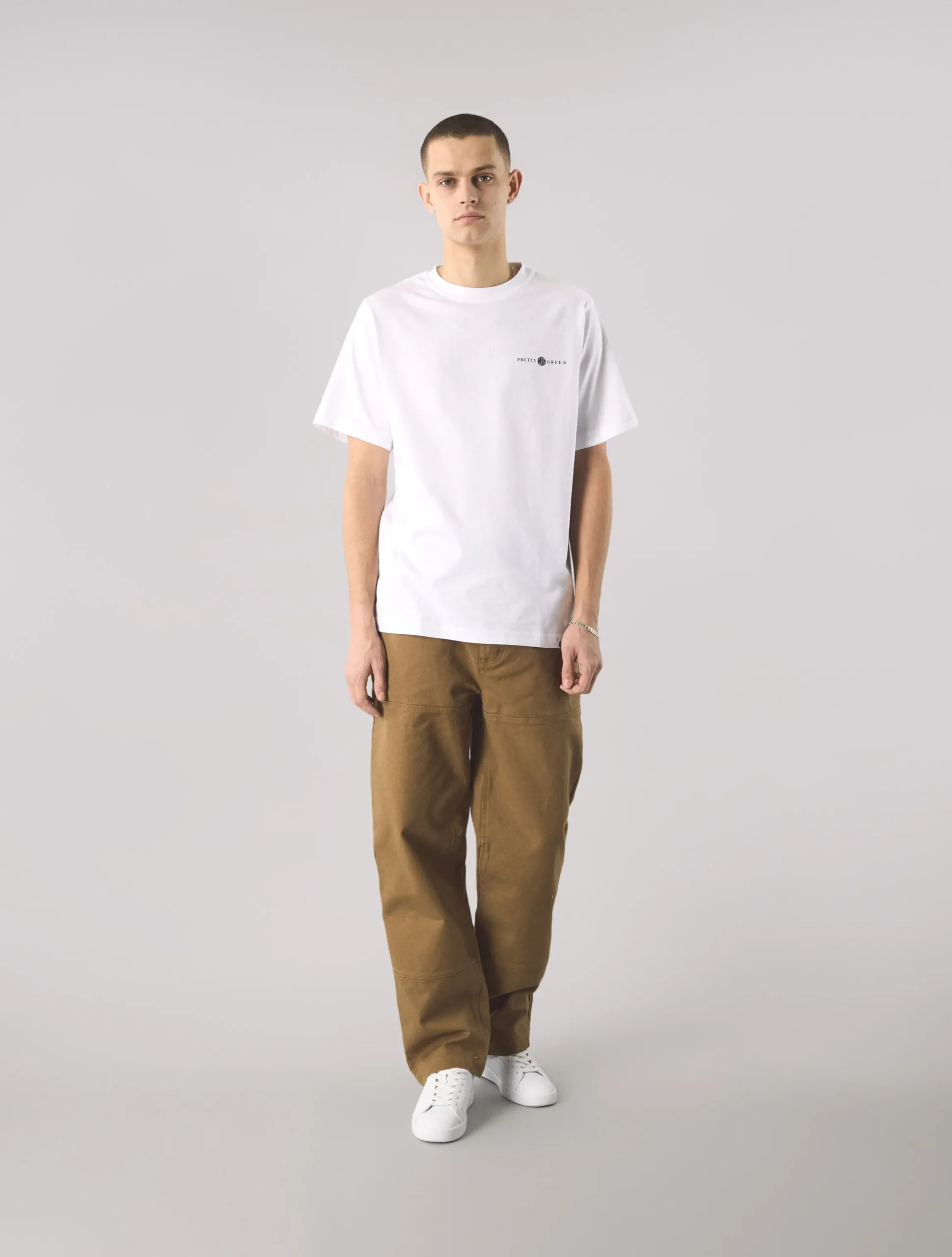 Pretty Green Nimbus Tee White Store