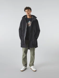 Pretty Green Nomad Parka Black Fashion