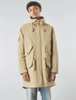 Pretty Green Nomad Parka Sand Discount