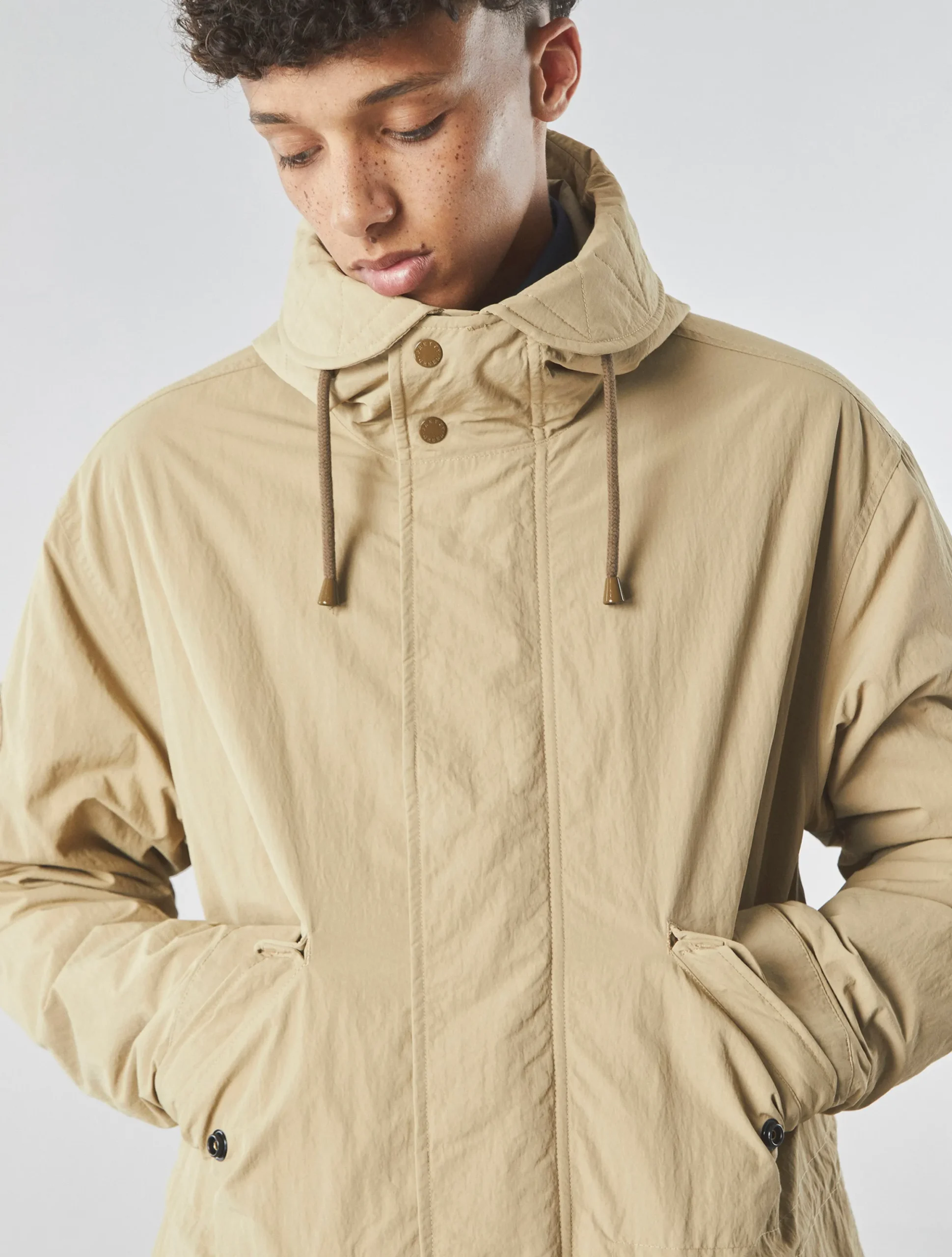 Pretty Green Nomad Parka Sand Discount