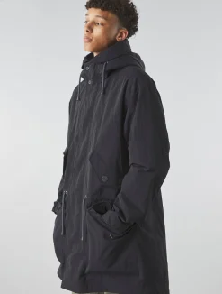 Pretty Green Nomad Parka Black Fashion