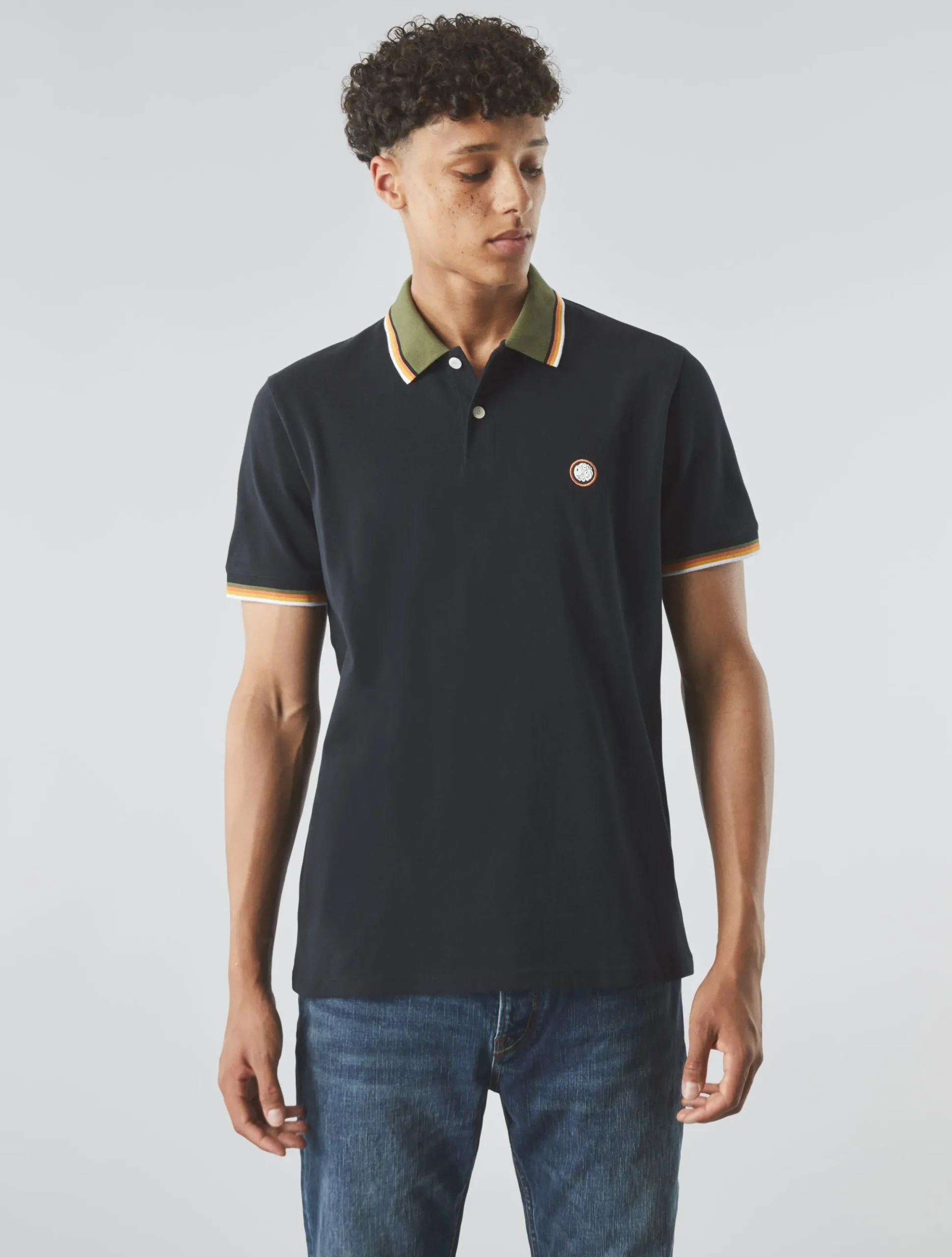 Pretty Green Pennington Collar Polo Cheap