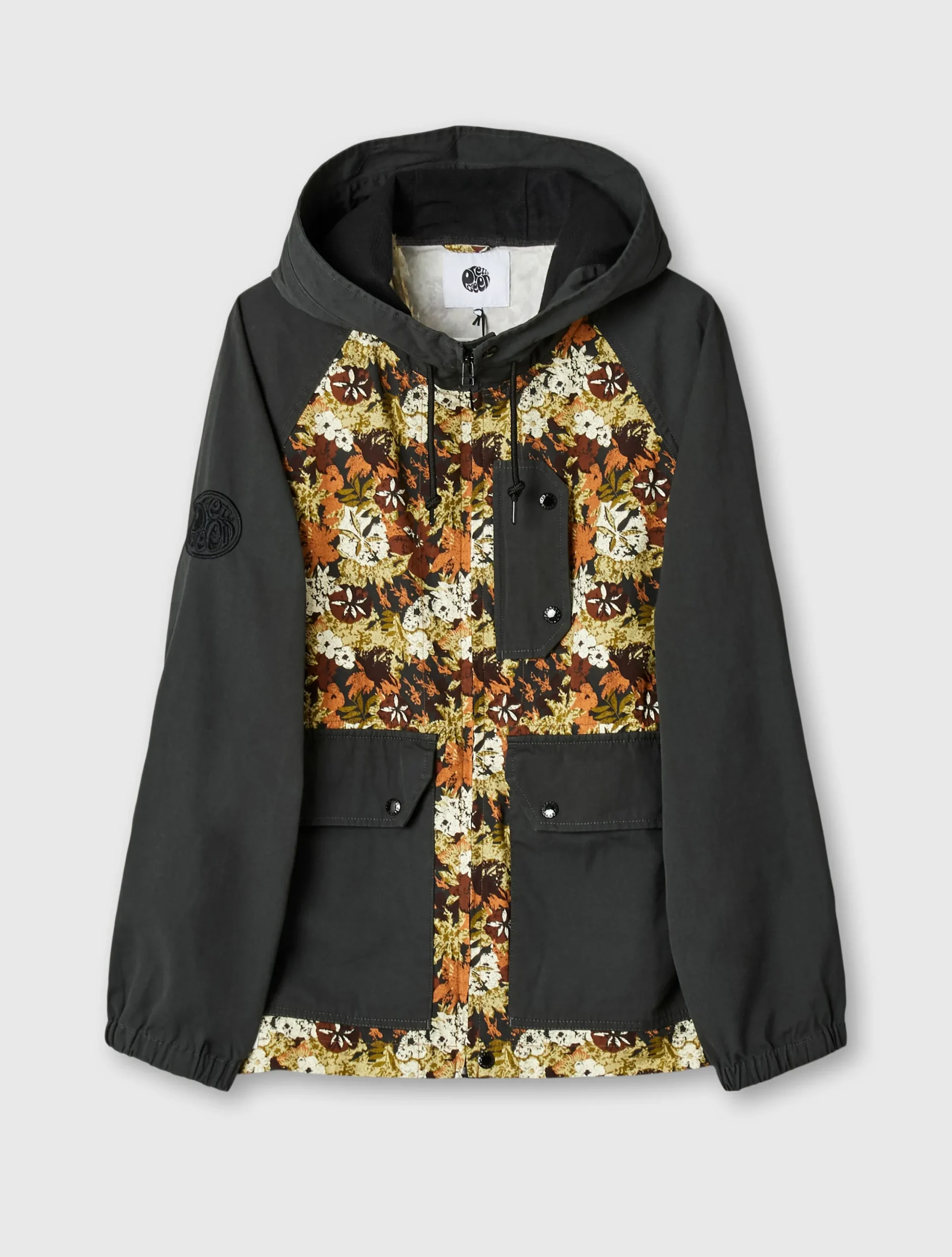 Pretty Green Prestleigh Floral Colourblock Jacket Cheap