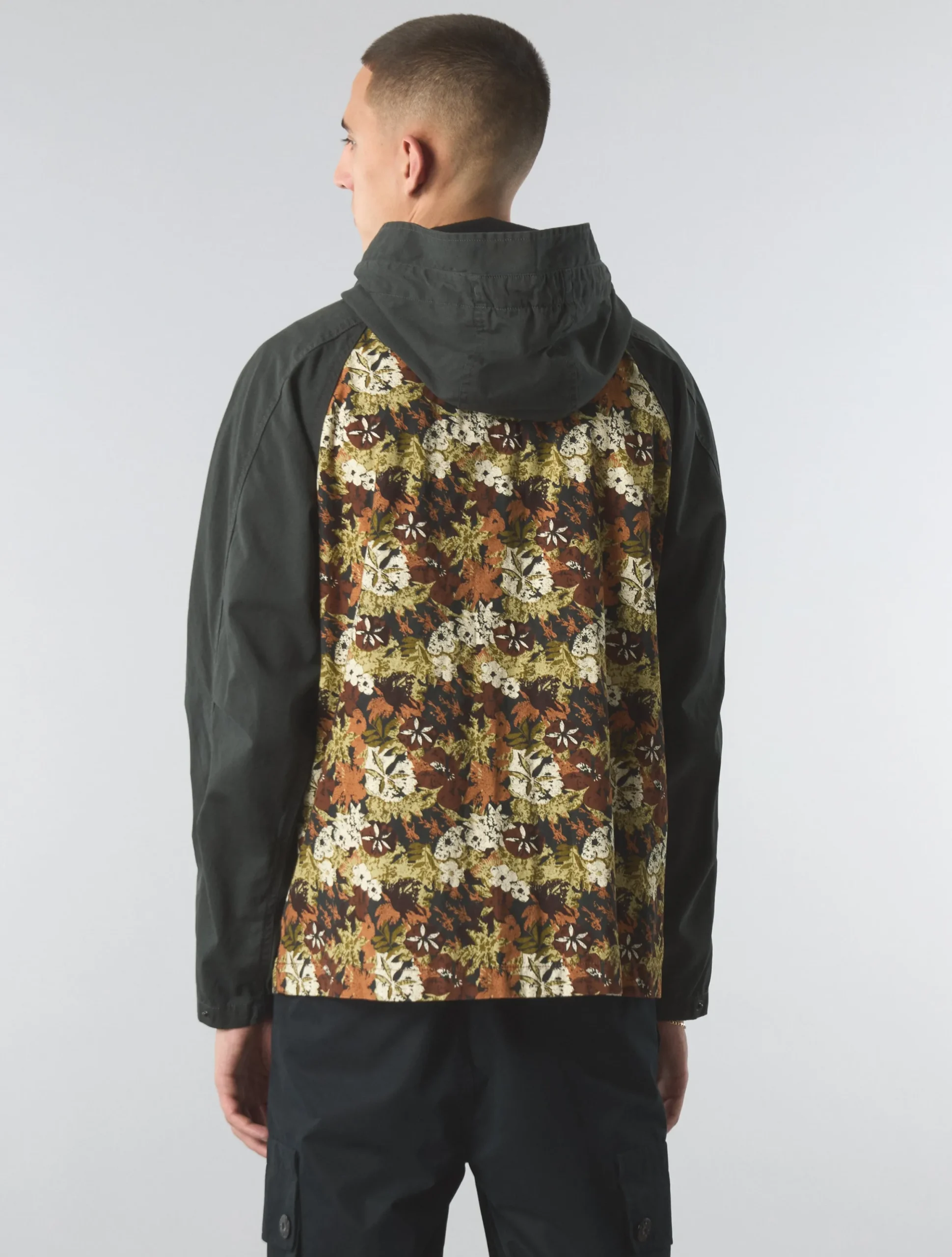 Pretty Green Prestleigh Floral Colourblock Jacket Cheap