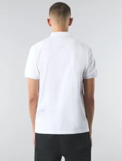 Pretty Green Prestleigh Floral Placket Polo White Cheap