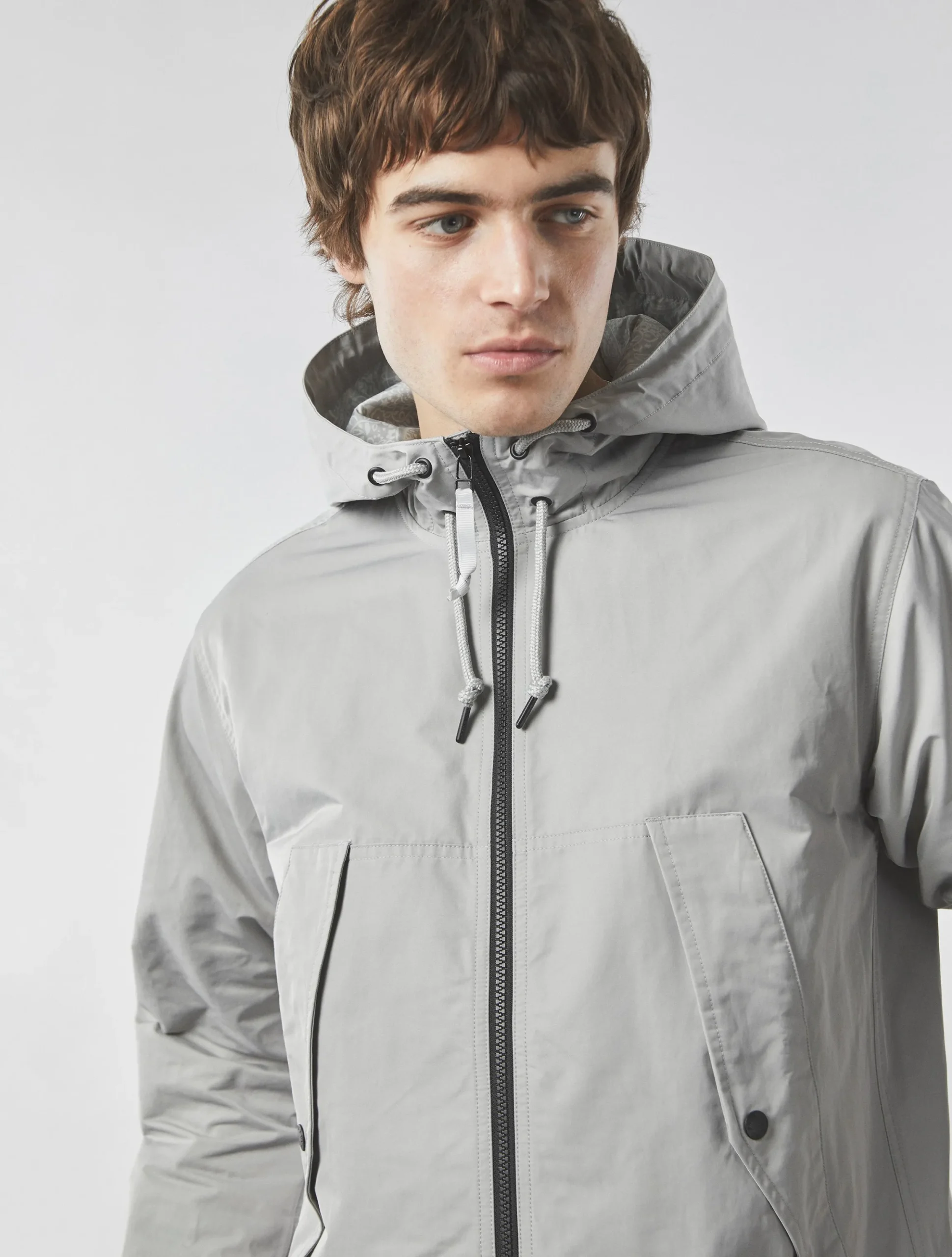 Pretty Green Ridley Jacket Grey Outlet
