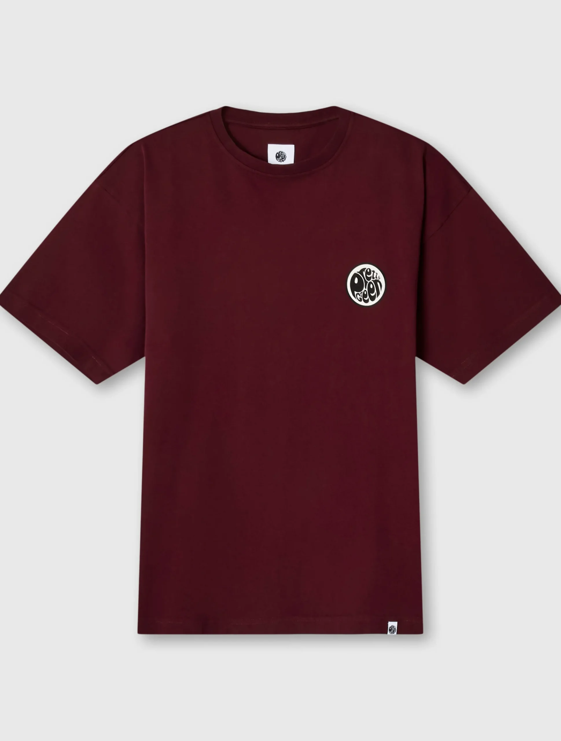 Pretty Green Speaker Oversized T-shirt Burgundy Shop