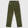 Pretty Green Straight Fit Cords Khaki Discount