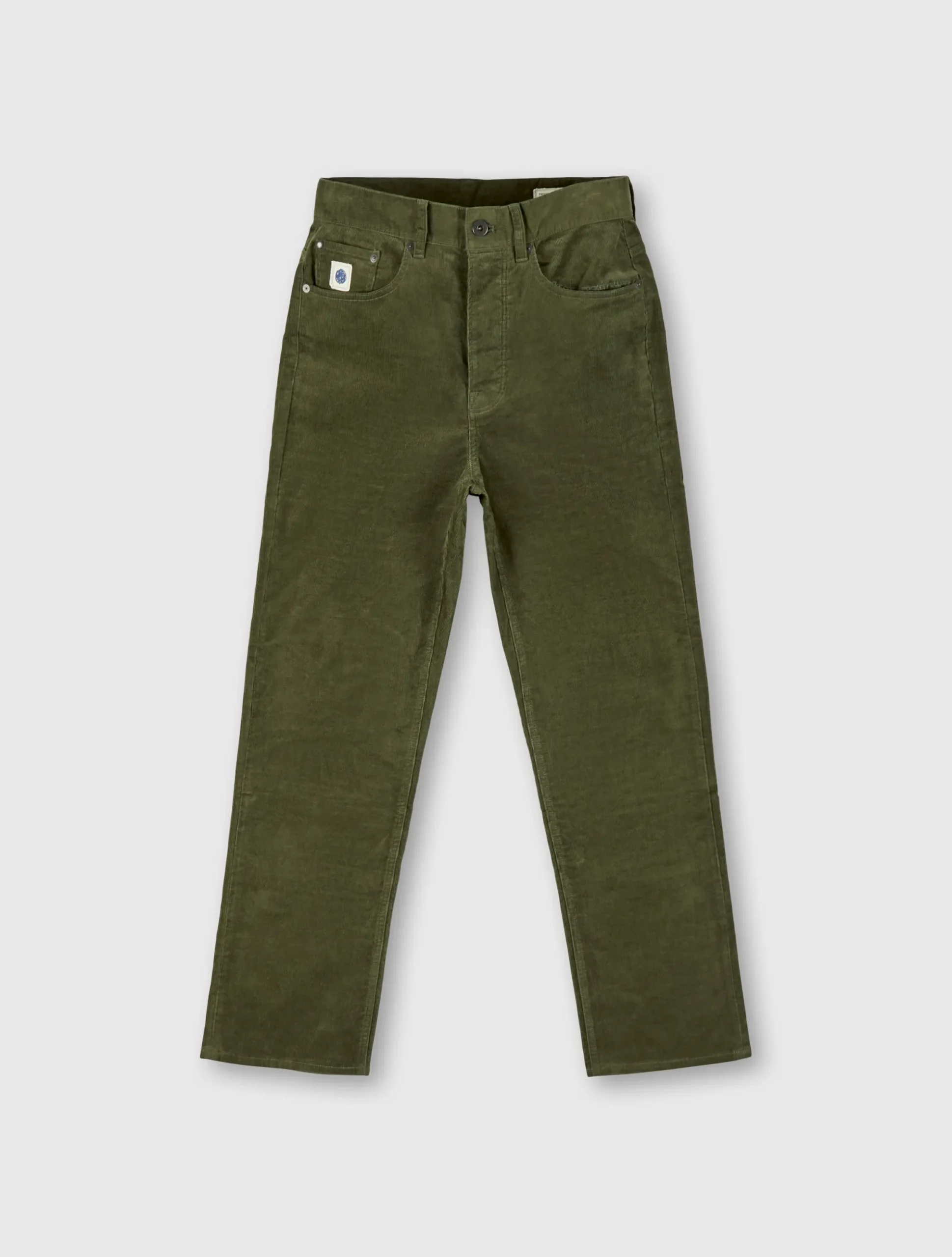 Pretty Green Straight Fit Cords Khaki Discount