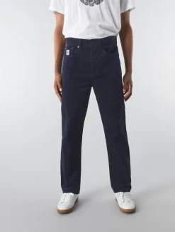Pretty Green Straight Fit Cords Navy Discount