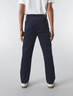 Pretty Green Straight Fit Cords Navy Discount