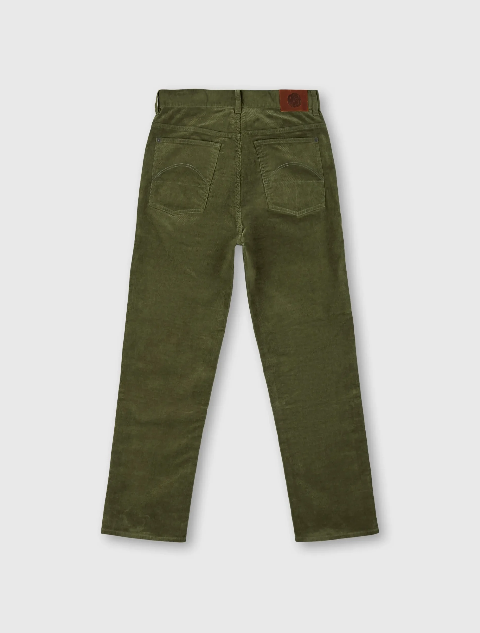 Pretty Green Straight Fit Cords Khaki Discount