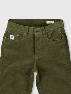 Pretty Green Straight Fit Cords Khaki Discount