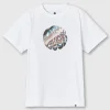 Pretty Green Sundown Logo T-shirt White Shop