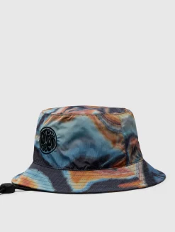 Pretty Green Sundown Print Hat Best