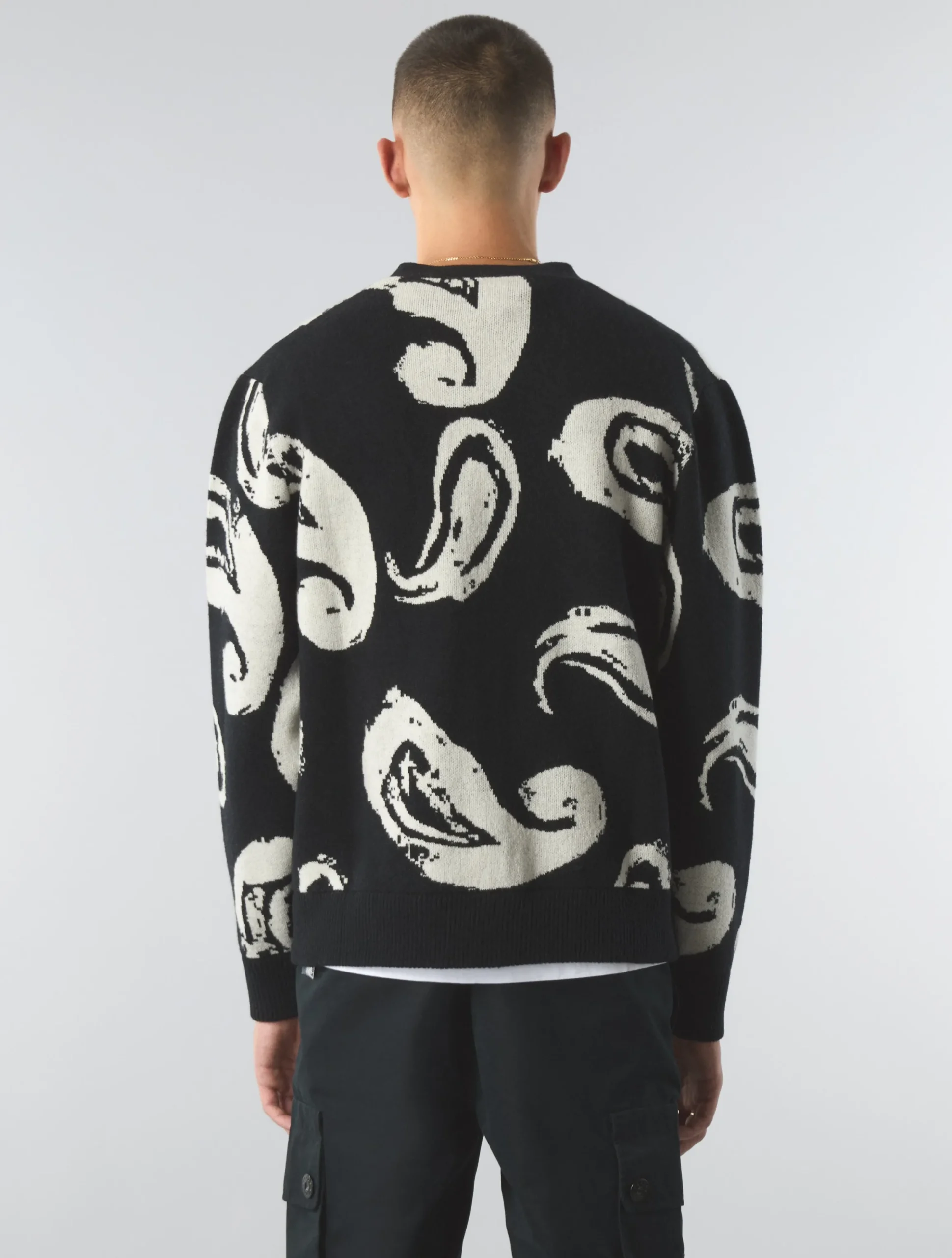 Pretty Green Supernova Paisley Cardigan Best
