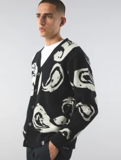 Pretty Green Supernova Paisley Cardigan Best