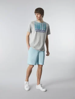 Pretty Green Text Fade T-shirt Grey Fashion