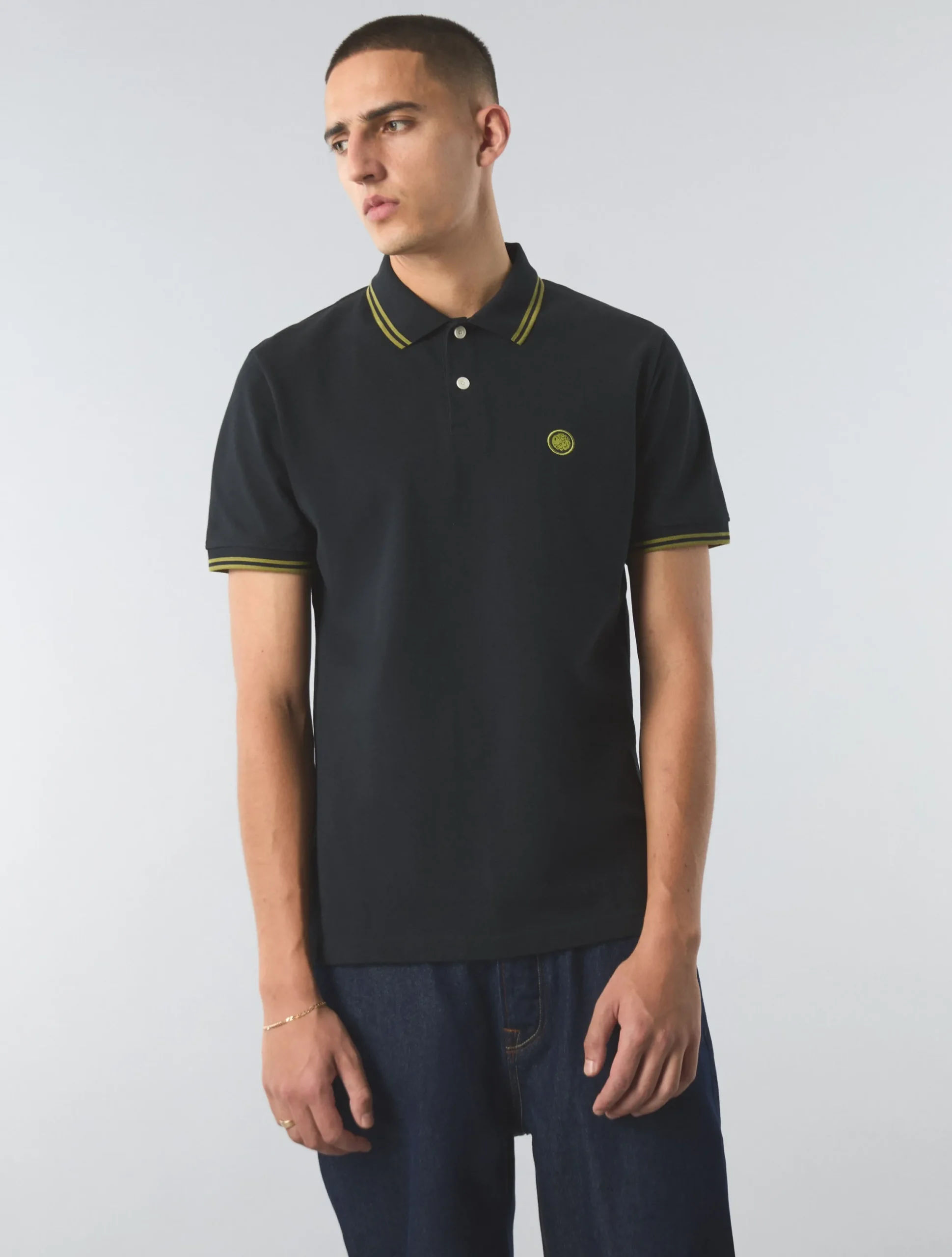 Pretty Green 15th Anniversary Barton Polo Shirt Cheap