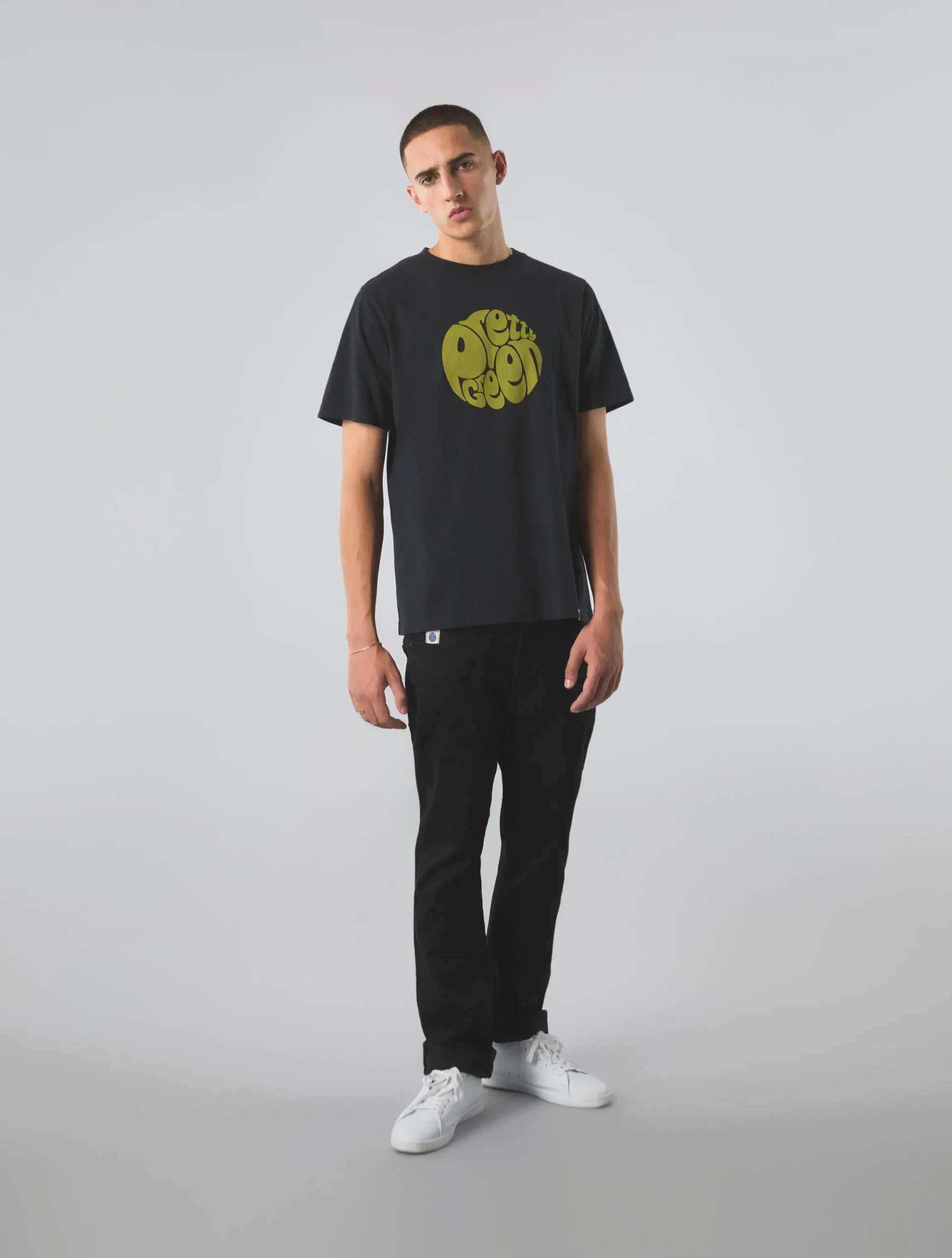 Pretty Green 15th Anniversary Gillespie Logo Tshirt Online