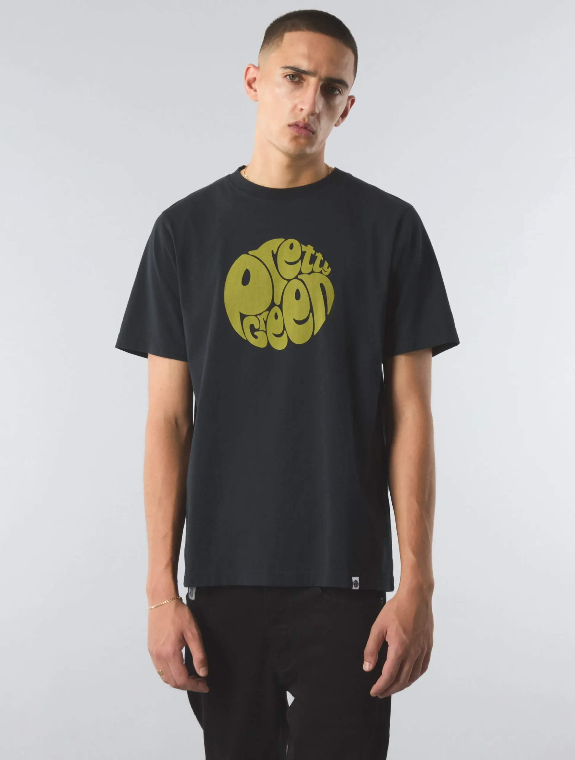 Pretty Green 15th Anniversary Gillespie Logo Tshirt Online