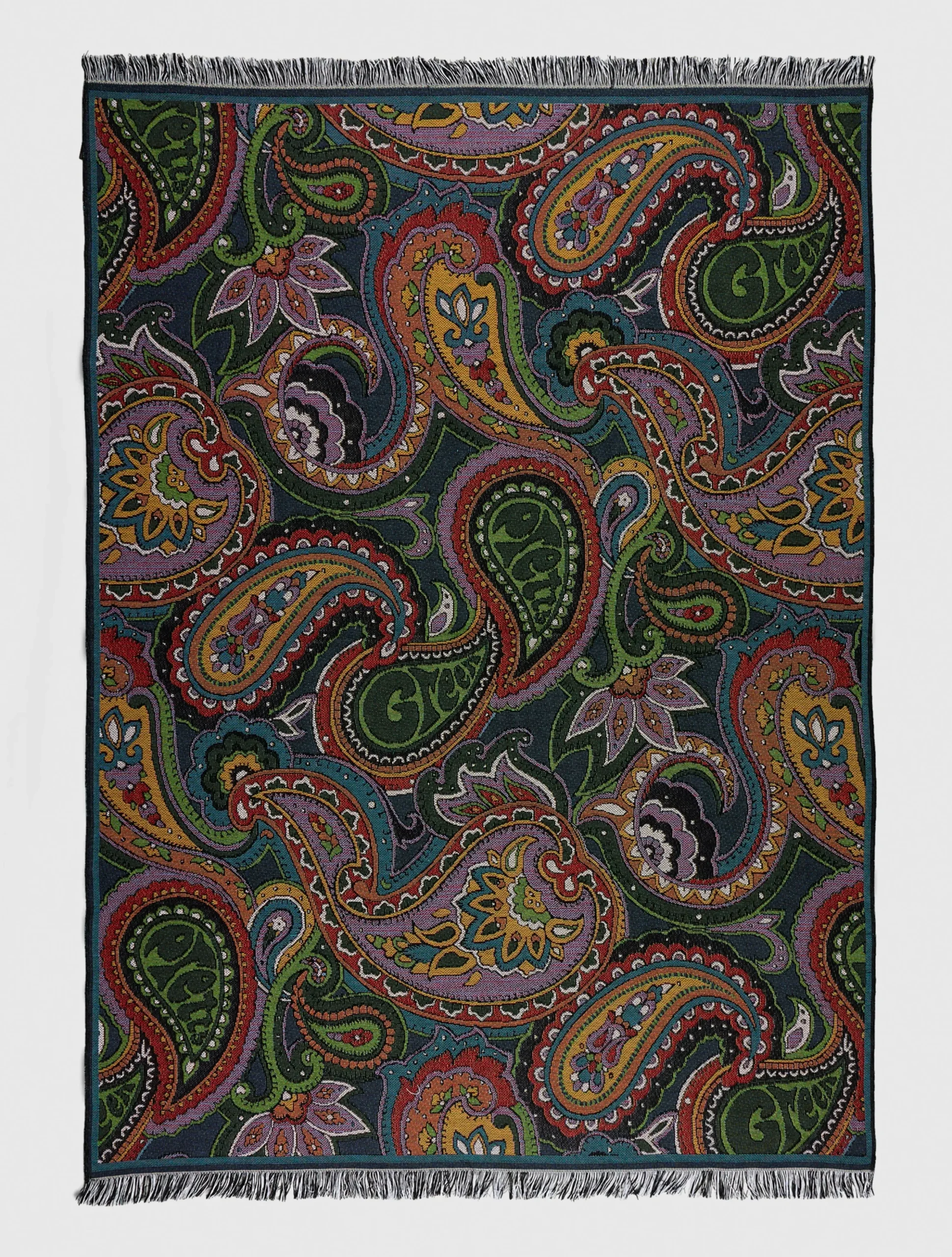 Pretty Green 15th Anniversary Paisley Blanket Hot