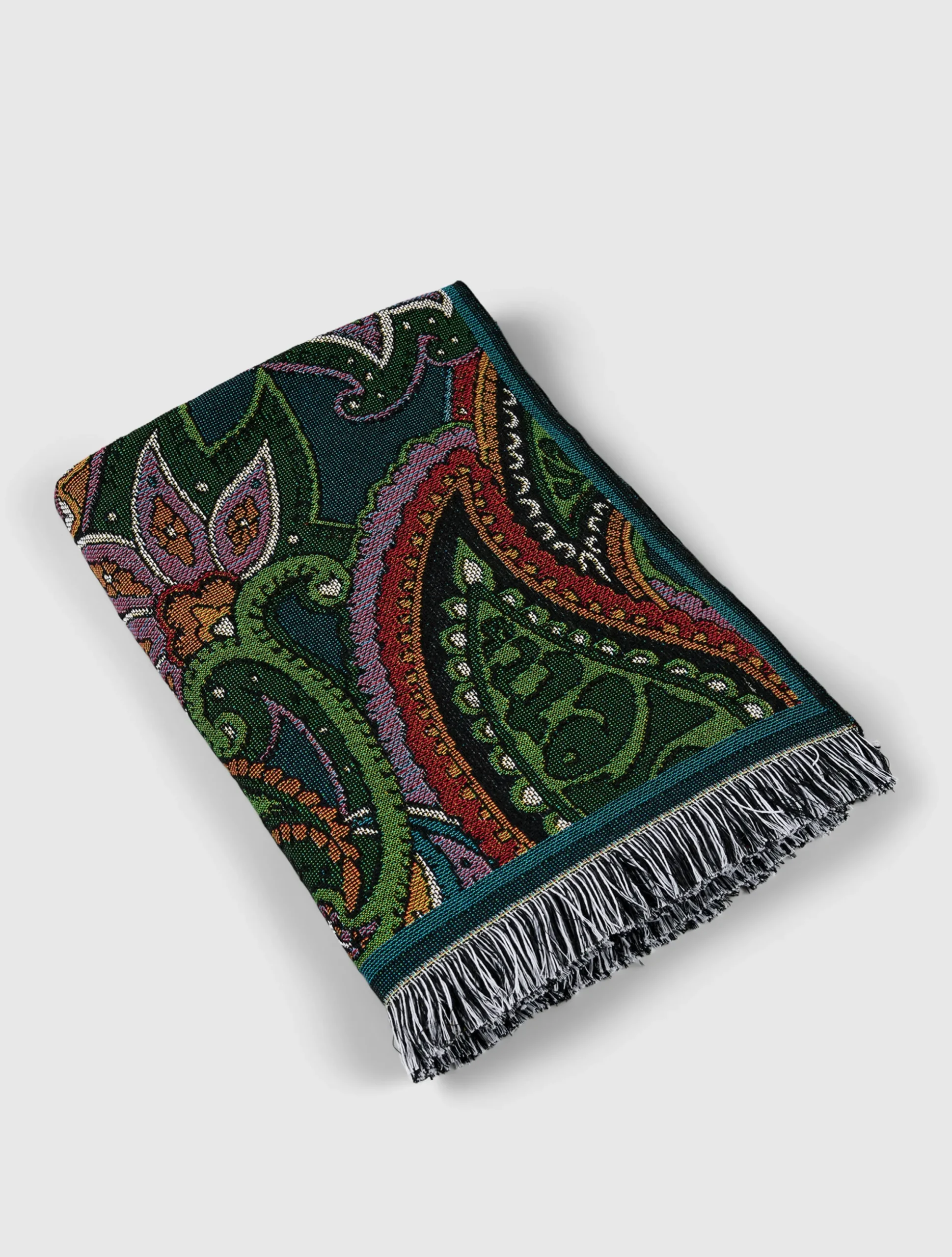 Pretty Green 15th Anniversary Paisley Blanket Hot